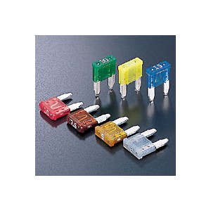 T15075 - Mini fuses, 25A, ATS blade, 100 pcs
