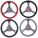 T12028 - Steering wheel cover, leatherette