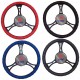 T12030 - Steering wheel cover, leatherette