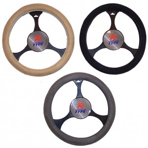 T12039 - Steering wheel cover, velour touch