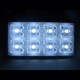 T50094 - Led panel, 38x20mm, 8LED