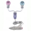 T52067 - Decoration light, smiley, 7 colors