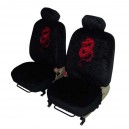 T62001 - Seat cover, 2pcs for front seats, with dragon figure