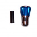 T19002 - Gearshift knob, chrome-blue