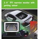 T72012 - Rearview monitor & parking system with 3.0" flip screen
